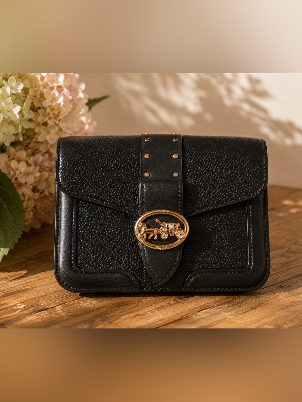 Coach Georgie wallet bag (no chain included)
